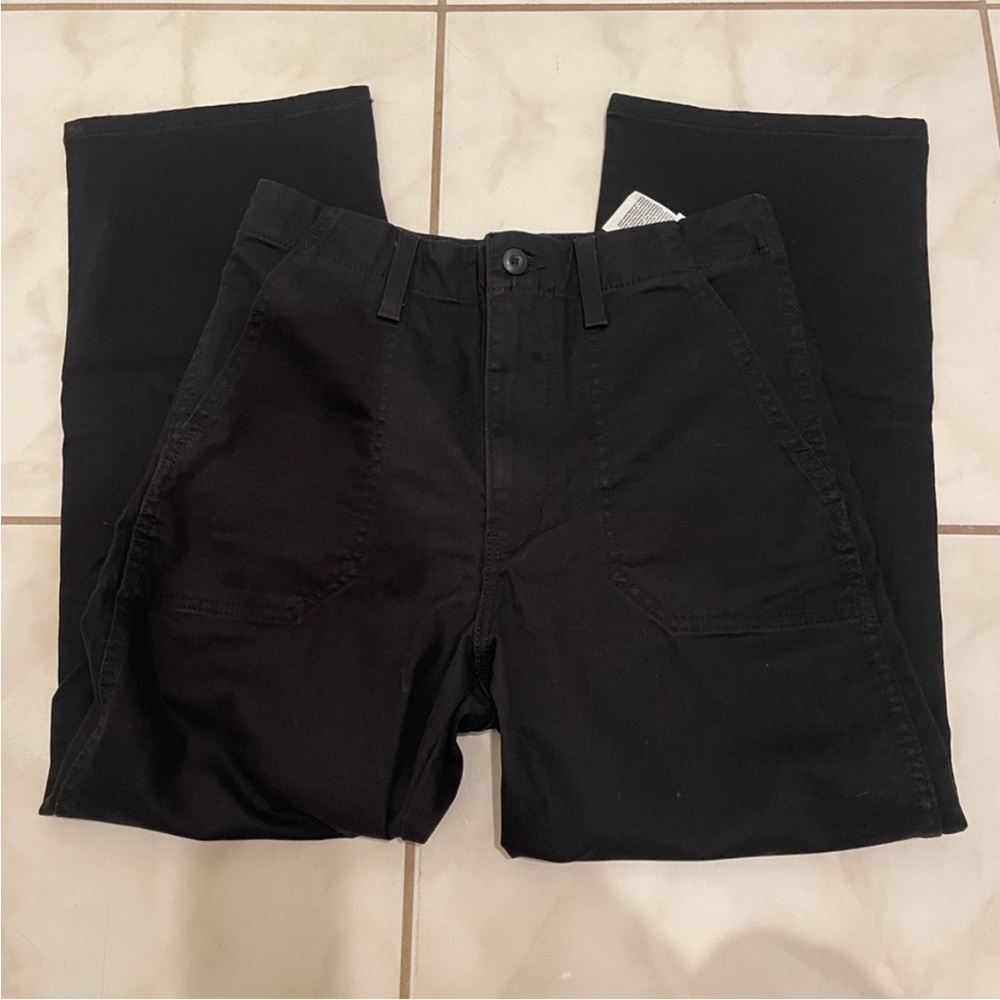 Levi’s Utility Pants W28 L27 Black Straight Leg Workwear Style